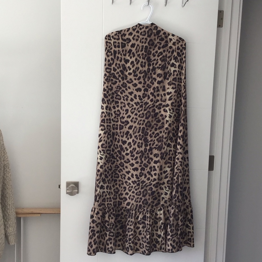SHEIN Leopard Print Maxi Dress